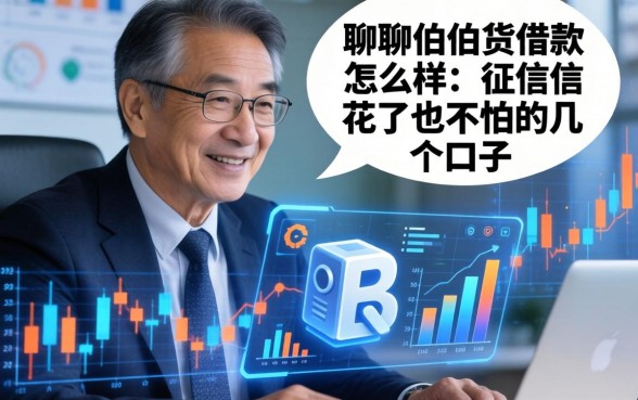 聊聊伯伯货借款怎么样：征信花了也不怕的几个口子