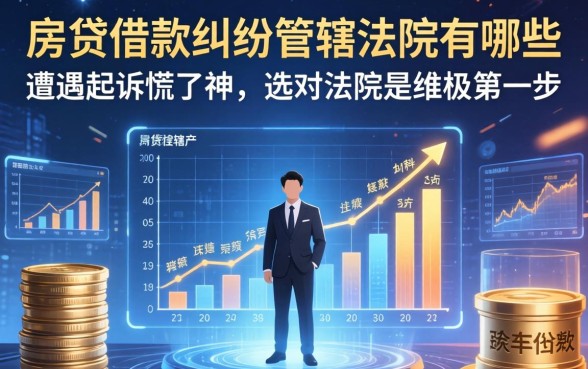 房贷借款纠纷管辖法院有哪些？遭遇起诉慌了神，选对法院是维权第一步