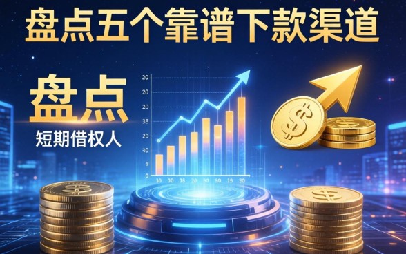 短期借款的债权人有哪些？盘点五个靠谱下款渠道