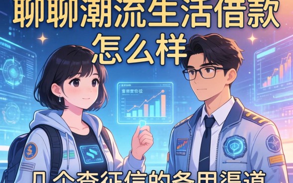 聊聊潮流生活借款怎么样，分享几个不查征信的备用渠道