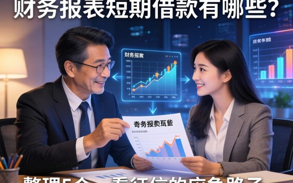 老哥们深夜交流：财务报表短期借款有哪些？整理5个不看征信的应急路子