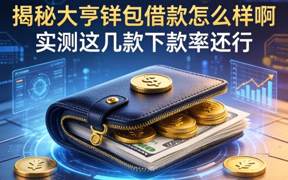 揭秘大亨钱包借款怎么样啊，实测这几款下款率还行