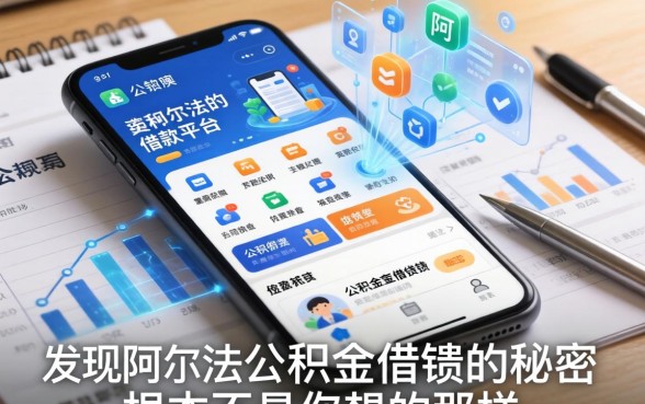 我翻遍了手机里的借款平台，发现阿尔法和公积金借钱的秘密根本不是你想的那样