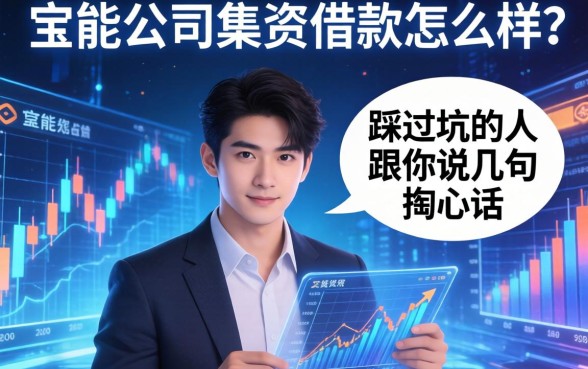宝能公司集资借款怎么样？一个踩过坑的人跟你说几句掏心话
