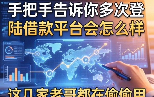 手把手告诉你多次登陆借款平台会怎么样，这几家老哥都在偷偷用