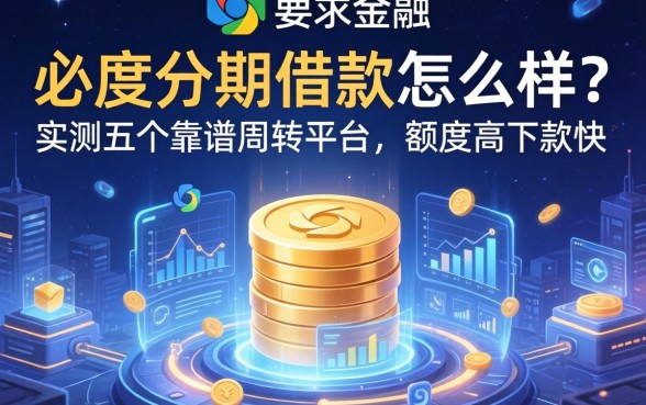 必应分期借款怎么样？实测五个靠谱周转平台，额度高下款快
