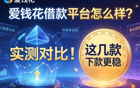 爱钱花借款平台怎么样？实测对比这几款下款更稳