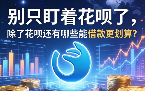 别只盯着花呗了，除了花呗还有哪些能借款更划算？