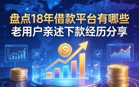 盘点18年借款平台有哪些，老用户亲述下款经历分享