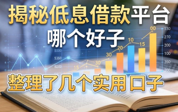 揭秘低息借款平台哪个好，整理了几个实用的口子