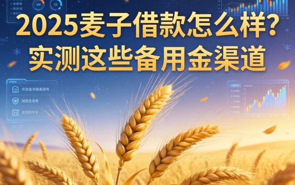 2025麦子借款怎么样?实测这些备用金渠道