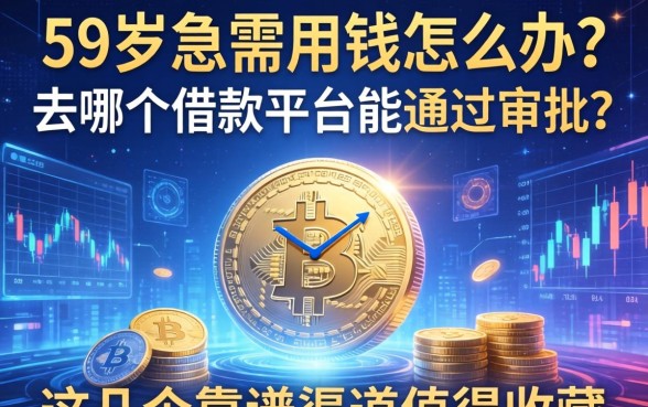 59岁急需用钱怎么办？去哪个借款平台能通过审批？这几个靠谱渠道值得收藏