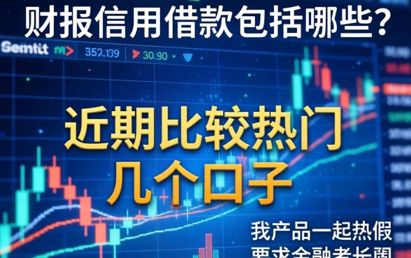 财报中信用借款包括哪些？细数近期比较热门的几个口子