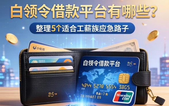 白领钱包借款平台有哪些？整理了5个适合工薪族的应急路子