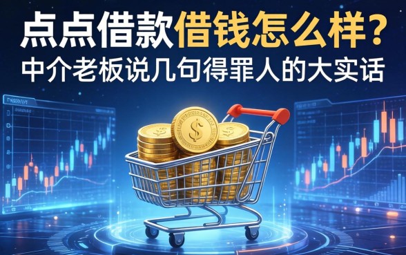 点点借款借钱怎么样？中介老板说几句得罪人的大实话