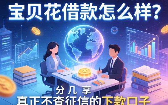 宝贝花借款怎么样？分享几个真正不查征信的下款口子