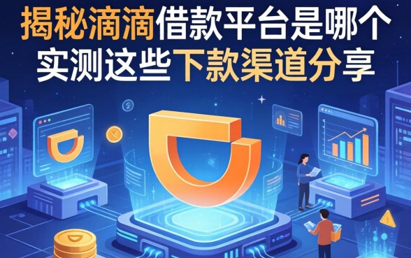 揭秘滴滴借款平台是哪个，实测这些下款渠道分享