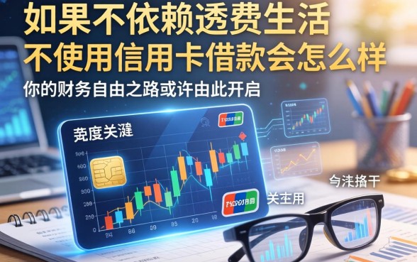如果不依赖透支生活，不使用信用卡借款会怎么样？你的财务自由之路或许由此开启