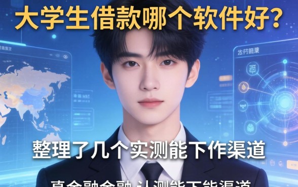大学生借款哪个软件好？整理了几个实测能下的渠道