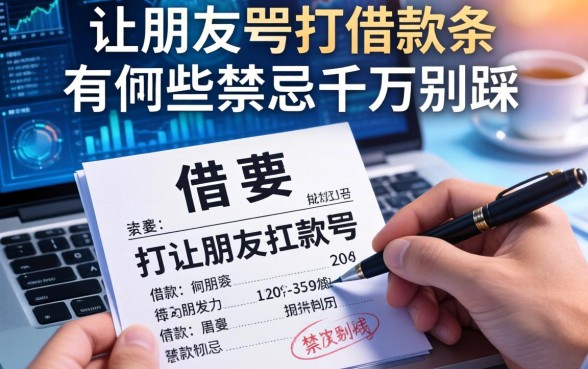 一张借条让朋友反目，打借款条有哪些禁忌千万别踩