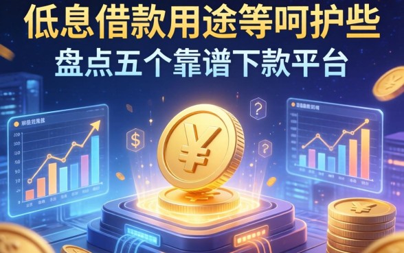 低息借款用途有哪些方面？盘点五个靠谱下款平台