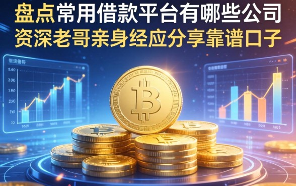 盘点常用借款平台有哪些公司，资深老哥亲身经历分享靠谱口子