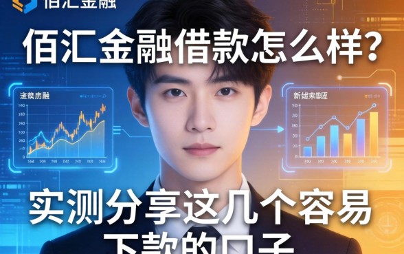佰汇金融借款怎么样？实测分享这几个容易下款的口子