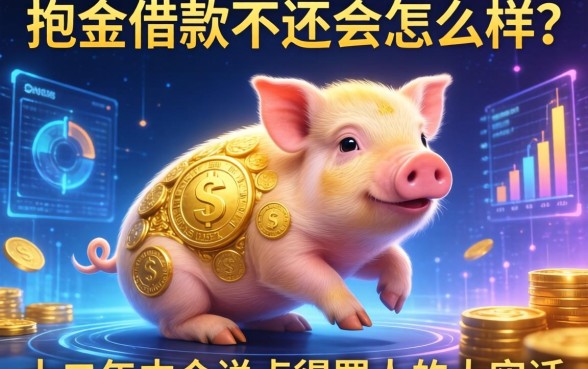 抱金猪借款不还会怎么样？十二年中介说点得罪人的大实话