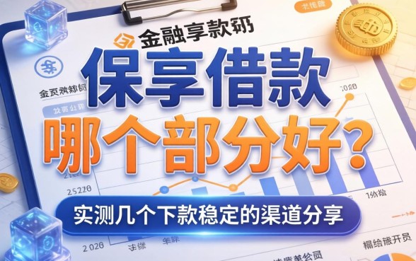 保单借款哪个部分好？实测几个下款稳定的渠道分享