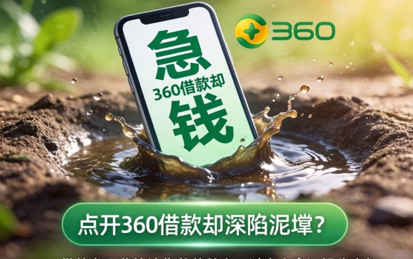 急用钱点开360借款却深陷泥潭？360借款有哪些坑让你苦不堪言，过来人含泪揭秘真相