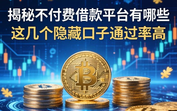 揭秘不付费的借款平台有哪些，这几个隐藏口子通过率高
