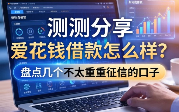 实测分享：爱花钱借款怎么样？盘点几个不太看重征信的口子