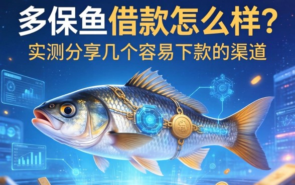 多保鱼借款怎么样？实测分享几个容易下款的渠道