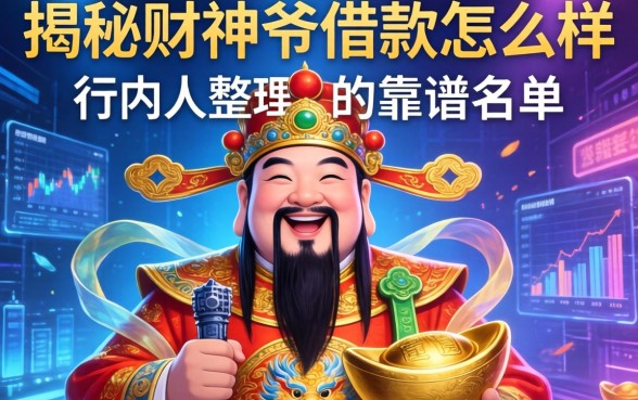揭秘财神爷借款怎么样，行内人整理的靠谱名单