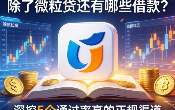 除了微粒贷还有哪些借款？深挖5个通过率高的正规渠道