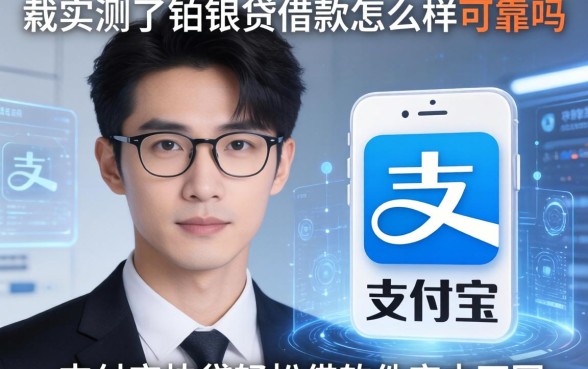 我实测了铂银贷借款怎么样可靠吗，结果和支付宝快贷轻松借软件完全不同