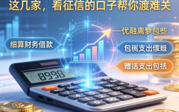 细算财务借款支出包括哪些方面，这几家不看征信的口子帮你渡难关