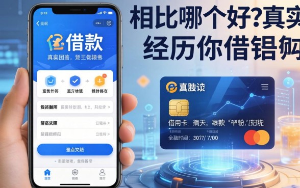 app借款和信用卡相比哪个好？真实经历告诉你答案