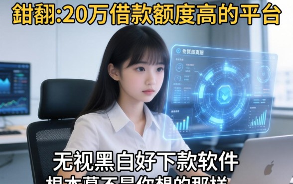 我翻了20万借款额度高的平台，发现无视黑白好下款的软件根本不是你想的那样