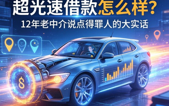 超光速借款怎么样？12年老中介说点得罪人的大实话