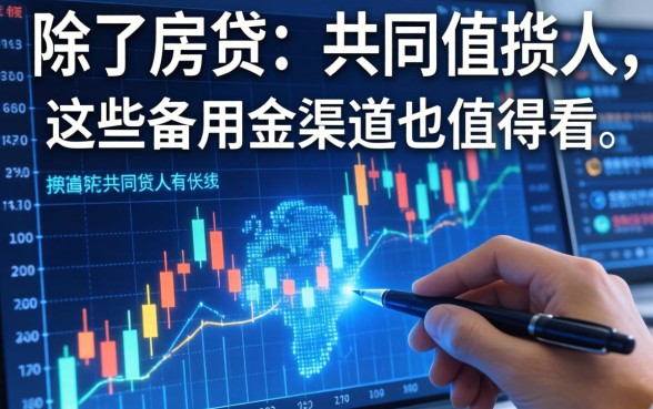 除了房贷的共同借款人有哪些，这些备用金渠道也值得看