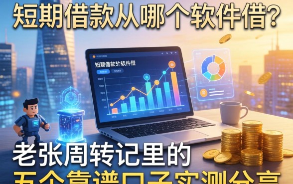短期借款从哪个软件借？老张周转记里的五个靠谱口子实测分享