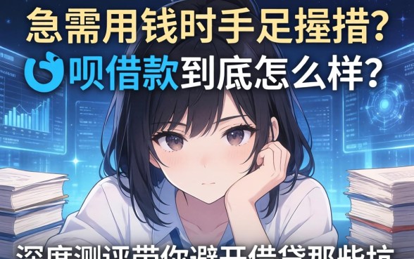 急需用钱时手足无措？u呗借款到底怎么样？深度测评带你避开借贷那些坑