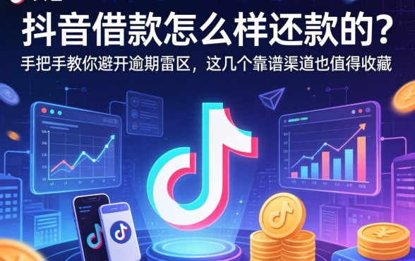 抖音借款怎么样还款的？手把手教你避开逾期雷区，这几个靠谱渠道也值得收藏