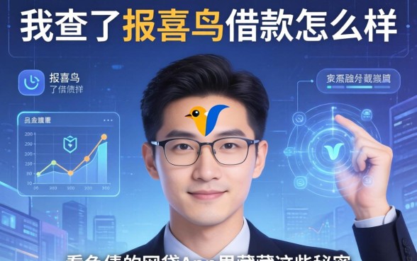 我查了报喜鸟借款怎么样，发现不看负债的网贷app里藏着这些秘密