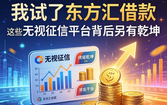 我试了东方汇借款，发现这些无视征信的平台背后另有乾坤