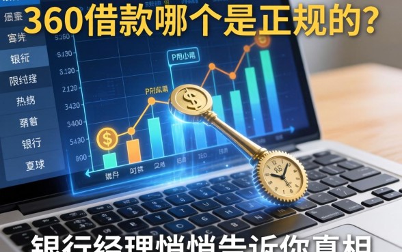 360借款哪个是正规的?银行经理悄悄告诉你真相