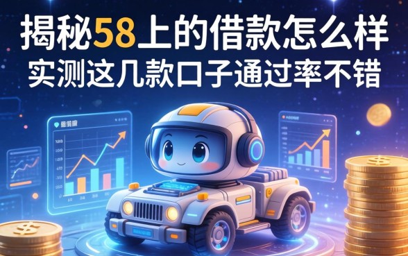 揭秘58上的借款怎么样，实测这几款口子通过率不错