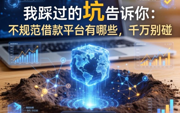 我踩过的坑告诉你：不规范借款平台有哪些，千万别碰