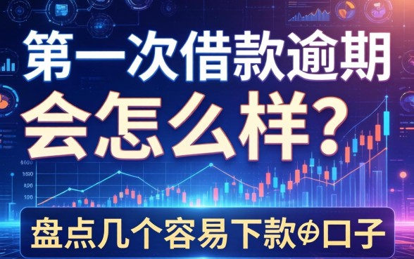 第一次借款逾期会怎么样？盘点几个容易下款的口子